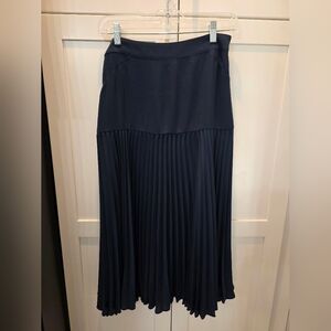 Reiss Pleated Midi Skirt, 6